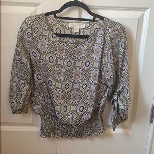 MICHAEL KORS green blouse